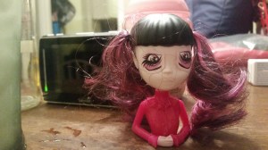 I'm blaming the upside down eyes on his creativity